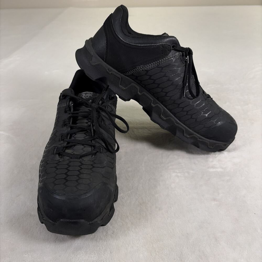 Timberland PRO PRO408A Mens Work Shoes 13M A1Q3F A5701 Black Alloy Toe Anti-Fati